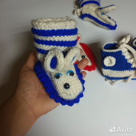 Носки вязаные ручной работы