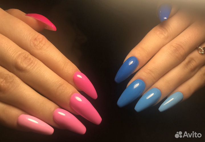 Качественный аппаратный маникюр+покрытие