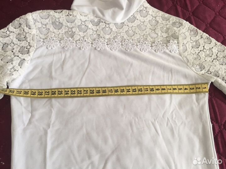 Блузки белые школьные новые