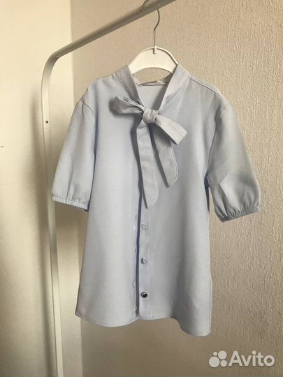 Школьная форма: рубашка, сарафан и др. 128-134