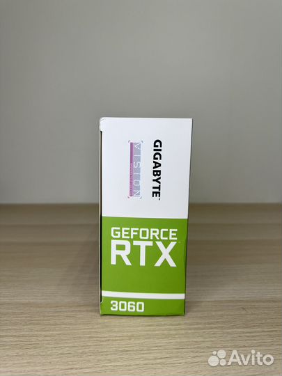 Видеокарта RTX GeForce 3060 vision OC 12G новая