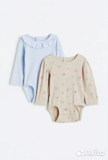 Боди набор 2шт hm новые