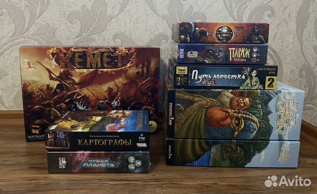 Очень много настольных игр