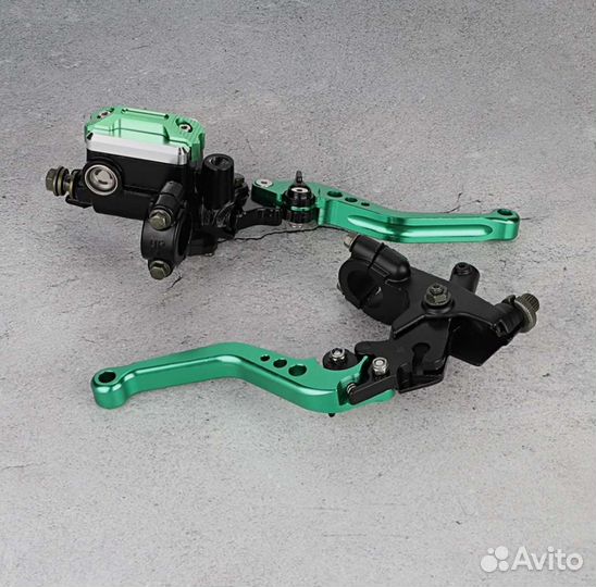 Ручки тормоза и сцепления мотоцикла