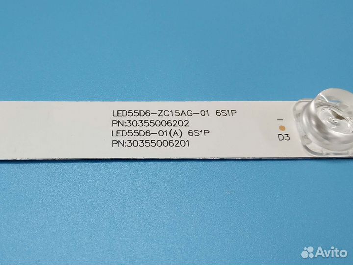 Новая подсветка LED55D6-01(A) для тв 55