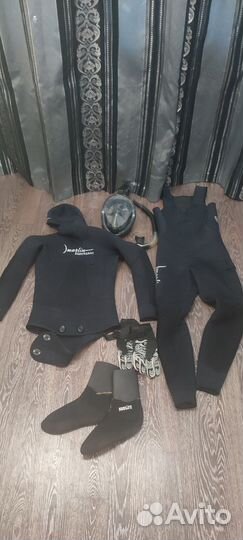 Костюм для подводной рыбалки 5мм