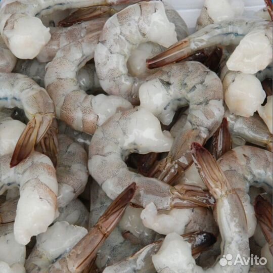 Креветка очищенная с хвостиком 21/25