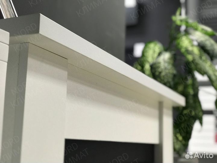 Камин Canto белый + Очаг Electrolux EFP\P-2520LS