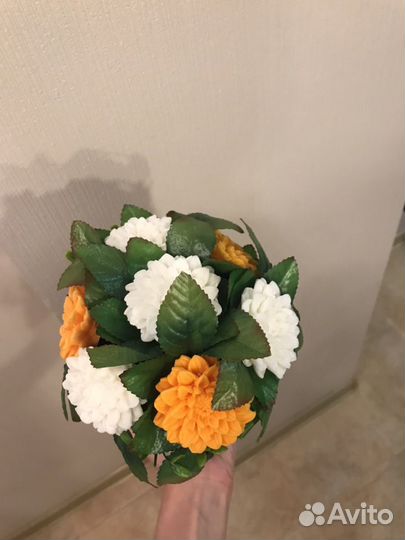 Композиция из мыла «цветы»