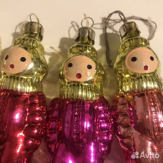 Елочные игрушки советские