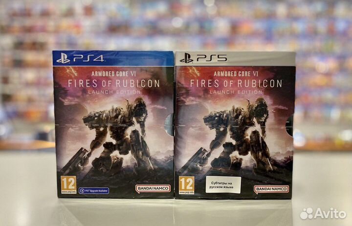 Armored Core IV (6) PS4, PS5. Новые диски