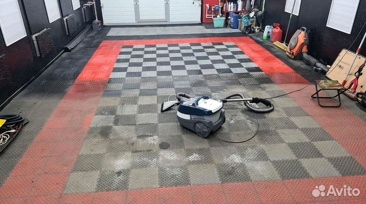 Модульная пвх-плитка для парковки