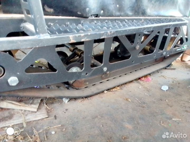 Самодельный снегоход