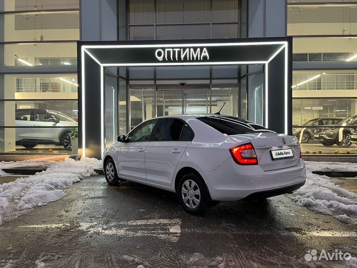 Skoda Rapid 1.6 МТ, 2018, 203 184 км