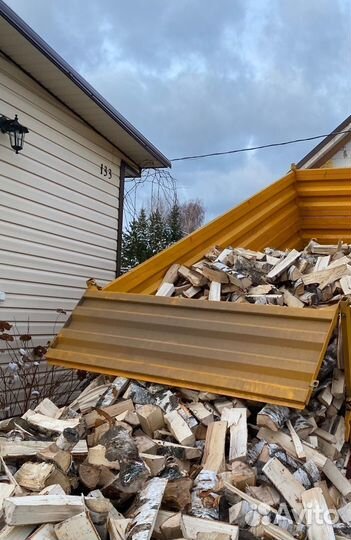 Дрова березовые колотые