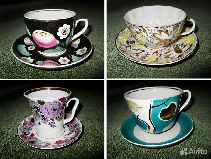 Чайная пара СССР (есть редкие)