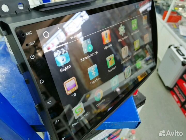 Магнитола на Тойота Прадо 120 на Android 10