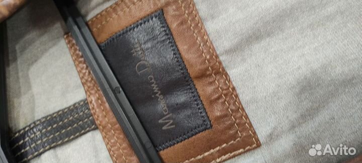 Кожаная куртка мужская Massimo Dutti