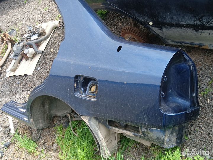 Крыло заднее левое хендай акцент