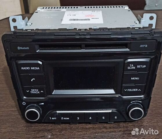 Штатная магнитола Hyundai creta