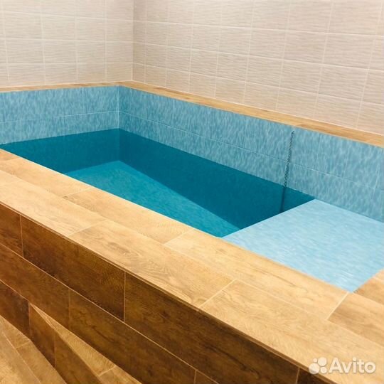Сауна с бильярдом и бассейном