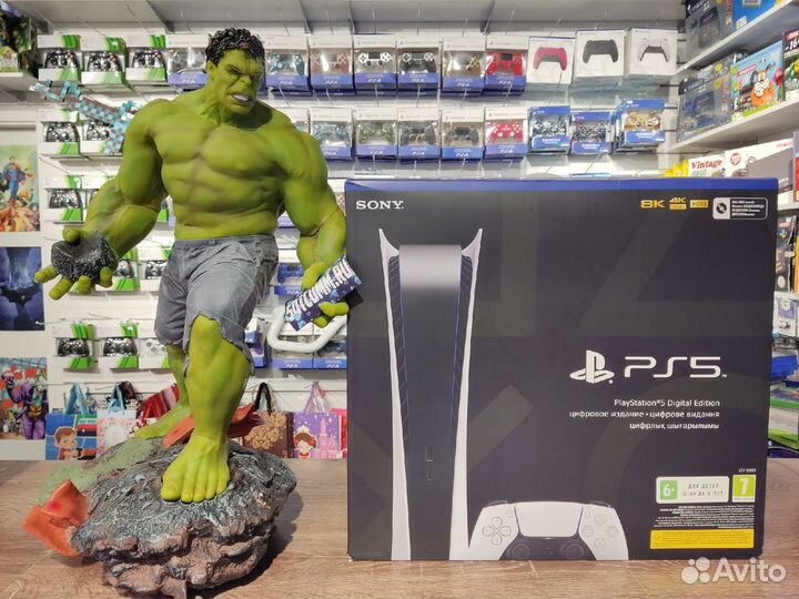 Новыя Sony Playstation 5 последней ревизии Digital