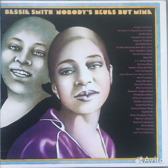 Виниловые пластинки Bessie Smith Nobody's /mint