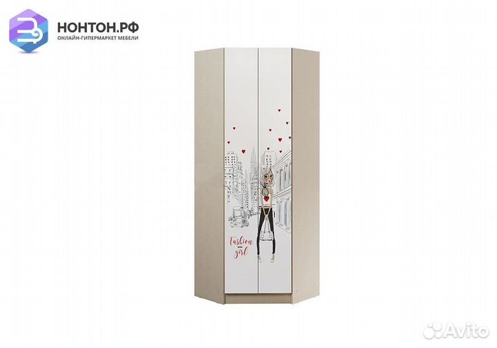 Шкаф Вега NEW Girl угловой