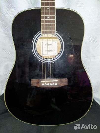 Акустическая гитара Aria AD-18 BK с чехлом