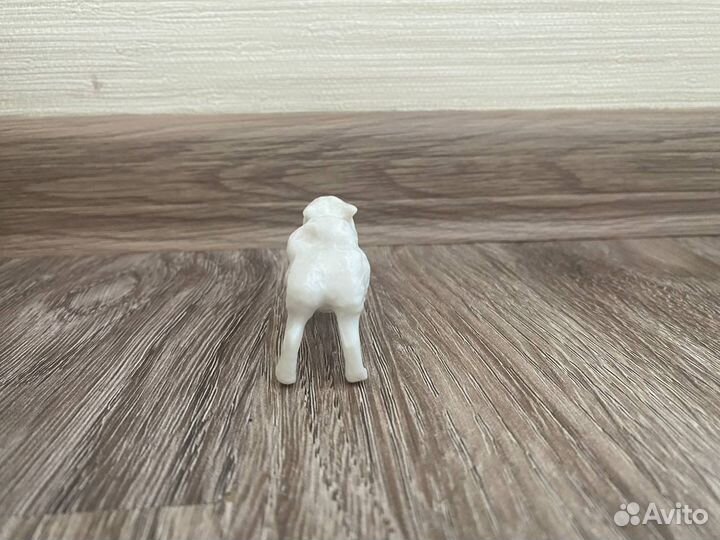 Собака, пес, игрушка колкий пластик СССР коллекция