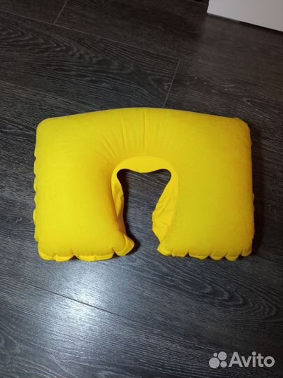 Надувная подушка для шеи, для путешествий