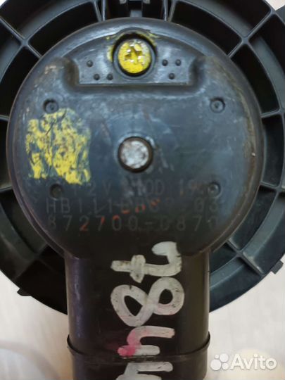 Моторчик на печку mazda axela