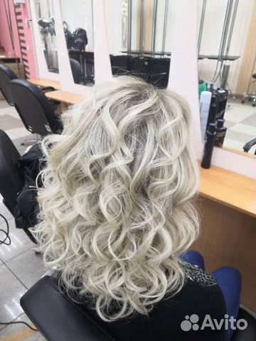 Укладка, локоны, причёски