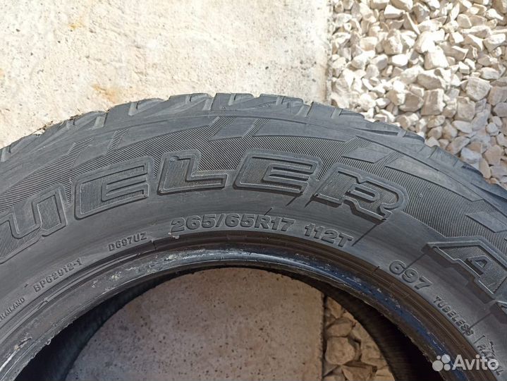 Bridgestone Dueler A/T 697 265/65 R17 112T