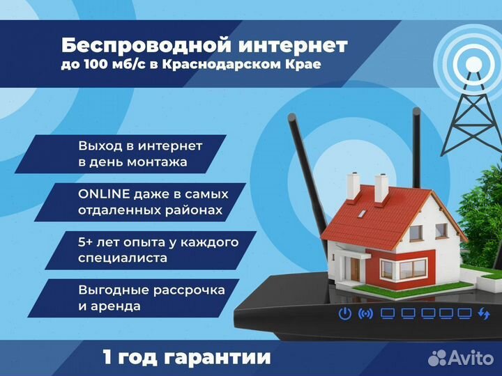 Беспроводной интернет для частных и юр лиц