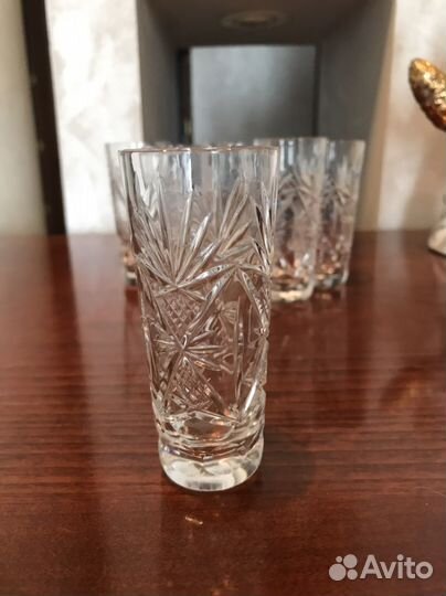 Хрустальные рюмки времен СССР