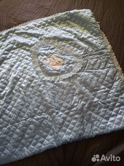 Одеяло на выписку для мальчика