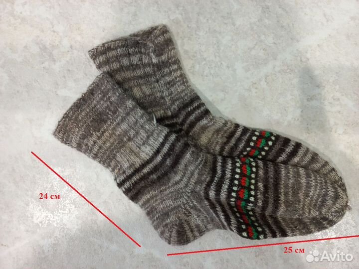 Носки шерстяные ангора женские детские