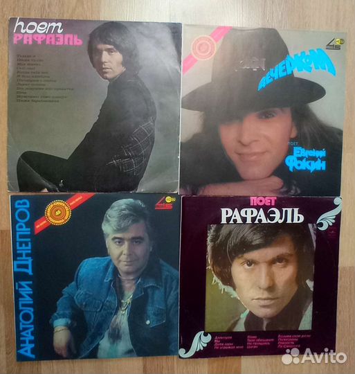 Пластинки зарубежная, советская эстрада