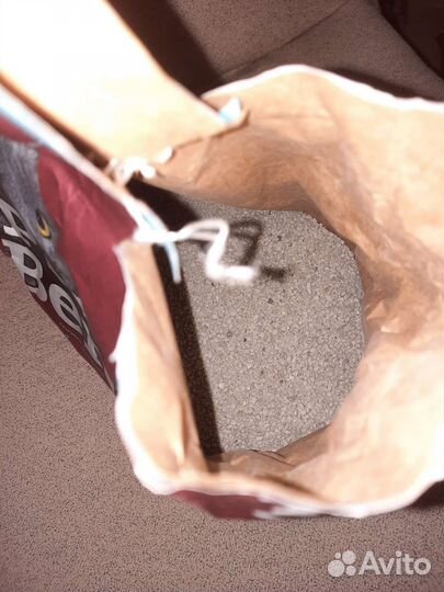 Наполнитель для кошачьего туалета комкующийся