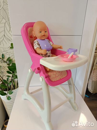 Стульчик для кормления кукольный, Полесье