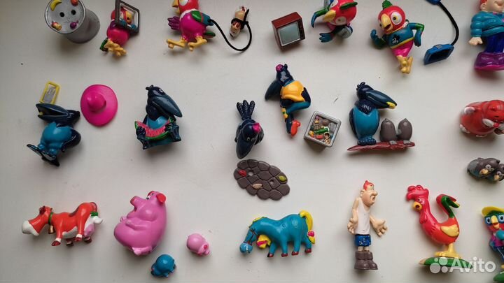 Киндер сюрприз Ландрин Попугай Кеша