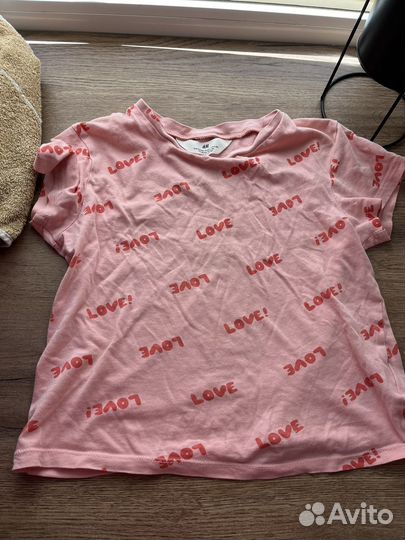 Футболки h&m для девочки 122/128