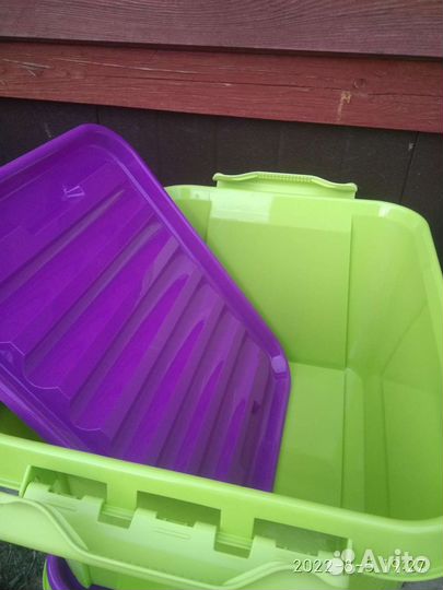 Корзина ящик Для игрушек 2шт