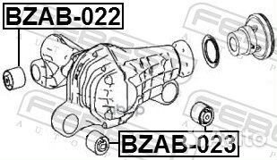 Опора дифференциала bzab-023