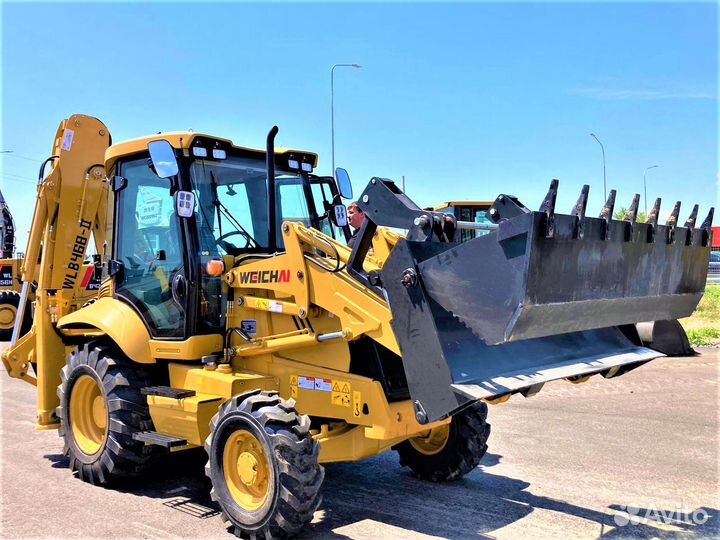 Экскаватор-погрузчик Weichai Heavy WLB468-II, 2023