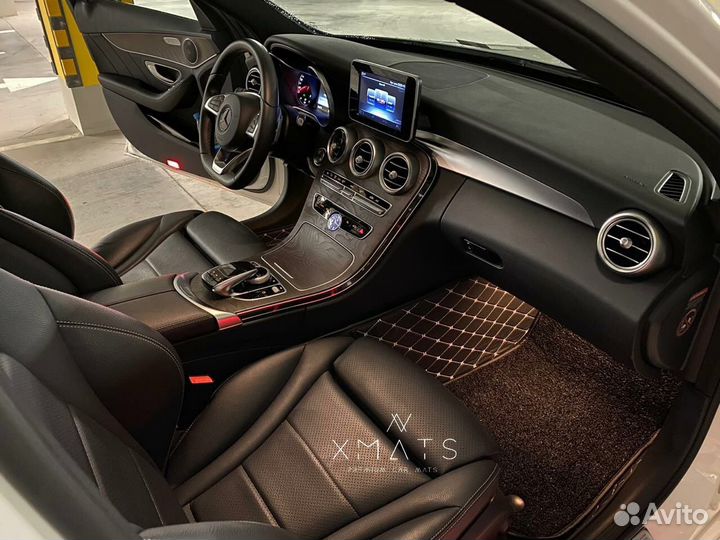 Коврики из экокожи для Mercedes-Benz C-class W205