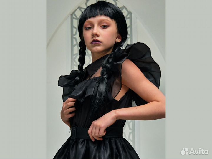 Платье Уэнсдей Адамс (Венсдей)