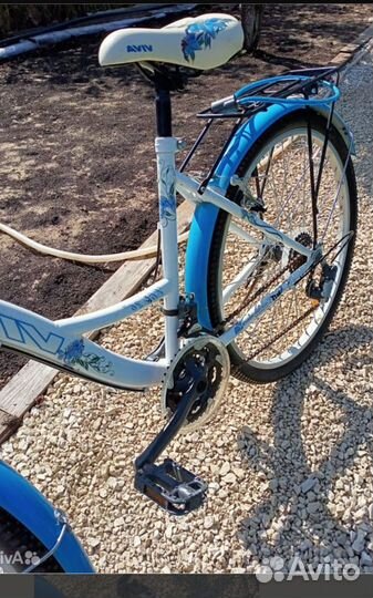 Велосипед женский,взрослый,до180см и до110кг