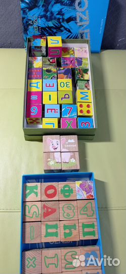 Магнитные пазлы и другое для детей